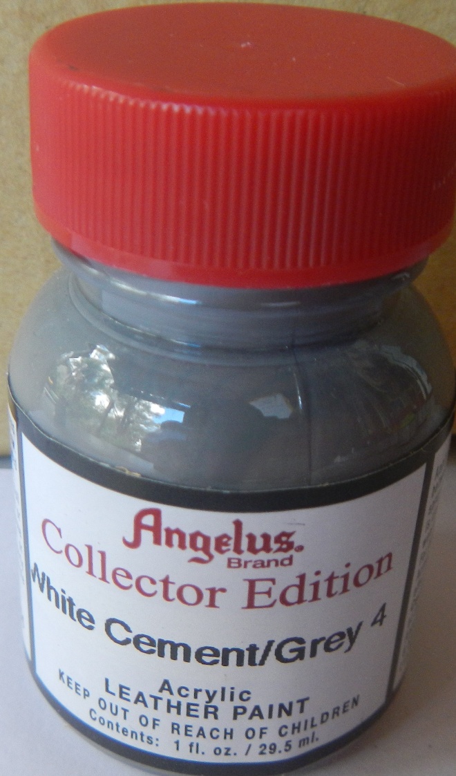 Angelus White Cement 4 Collector Edition Acrylic Leather Paint