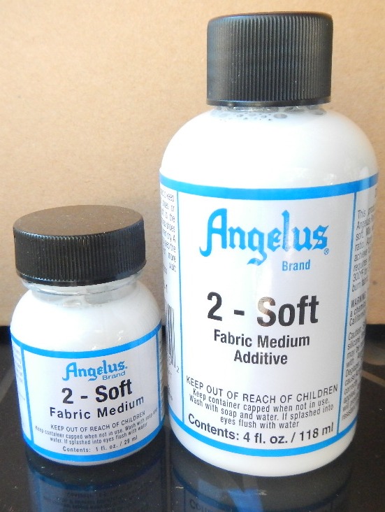 Angelus 2-Soft Fabric Medium 4oz 4 Fl Oz (Pack of 1) 2-Soft Fabric Medium