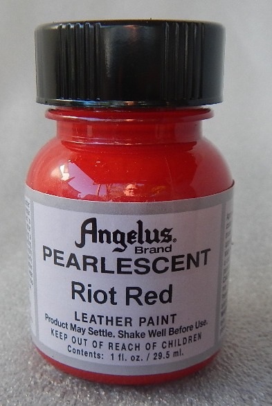 Angelus® Pearlescent Leather Paint, 1 oz., Riot Red
