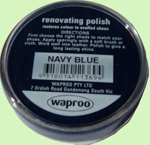 Waproo Navy Blue polish