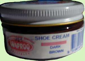 Waproo Dark Brown shoe cream