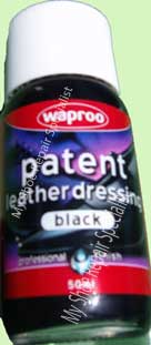Waproo Patent Leather Dressing Waproo Cosmic White Waproo Stripper Waproo Preparer Shoe Cleaner 