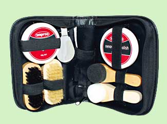 shoe care kit deluxe